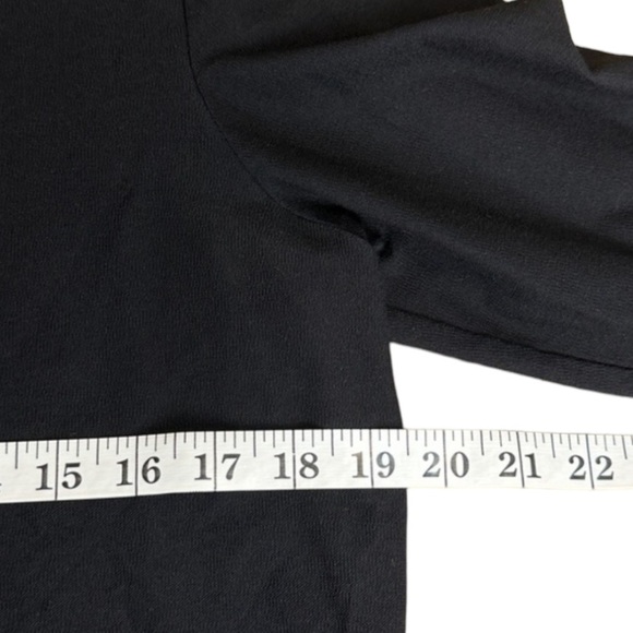 Eileen Fisher Black Stand Collar Two Way Zip Front Jacket Size Medium Women - Picture 11 of 12